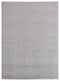 Rugs Silver Rug - 118" x 158" x 0.39" Silver Polyester/Olefin Oversize Rug HomeRoots