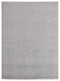 Rugs Silver Rug - 150" x 180" x 0.36" Silver Polyester/Olefin Oversize Rug HomeRoots