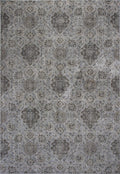 Rugs Silver Rug - 2'2" x 3'7" Viscose Silver Area Rug HomeRoots