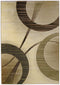 Rugs Silver Rug 22" x 32" x 0.47" Cream Polypropylene Accent Rug 8424 HomeRoots