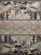 Rugs Silver Rug 22" x 32" x 0.47" Silver Polypropylene Accent Rug 9036 HomeRoots