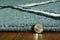 Rugs Silver Rug - 27" X 96" X 0.'5" Charcoal/Silver Wool / Viscose Rug HomeRoots