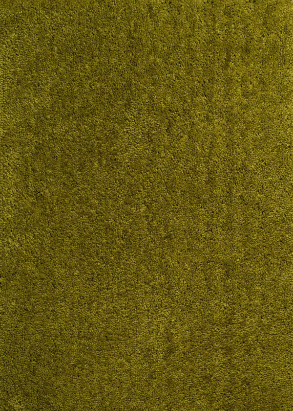 Rugs Silver Rug - 31" x 47" x 1.6" Green Polyester Accent Rug HomeRoots