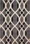 Rugs Silver Rug - 31" x 50" x 0.5" Grey Polypropylene Accent Rug HomeRoots