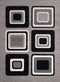 Rugs Silver Rug - 33" x 39" x 0.31" Silver Polypropylene Accent Rug HomeRoots