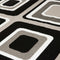 Rugs Silver Rug - 33" x 39" x 0.31" Silver Polypropylene Accent Rug HomeRoots