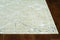 Rugs Silver Rug - 39" X 59" X 0.'25" Ivory/Silver Polypropylene / Polyester Rug HomeRoots