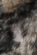 Rugs Silver Rug - 48" x 72" x 2" Silver Sheepskin Long-Haired - Area Rug HomeRoots