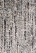 Rugs Silver Rug 5'3" x 7'7" Viscose Silver Area Rug 2901 HomeRoots