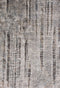 Rugs Silver Rug 5'3" x 7'7" Viscose Silver Area Rug 2901 HomeRoots