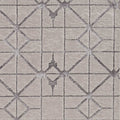Rugs Silver Rug - 63" X 91" X 0.'25" Ivory/Silver Polypropylene / Polyester Rug HomeRoots
