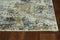 Rugs Silver Rug - 63" X 91" X 0.'25" Silver Polyester Rug HomeRoots