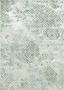 Rugs Silver Rug - 7'10" x 10'10" Polyester Sand Silver Area Rug HomeRoots
