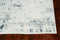 Rugs Silver Rug - 79" X 114" X 0.'25" Ivory Silver Polypropylene / Viscose Rug HomeRoots