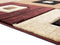 Rugs Stair Rug Runner - 22" x 32" x 0.5" Brown Olefin/Polypropylene Runner Rug HomeRoots