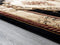 Rugs Stair Rug Runner - 31" x 88" x 0.53" Black Olefin/Polypropylene Runner Rug HomeRoots