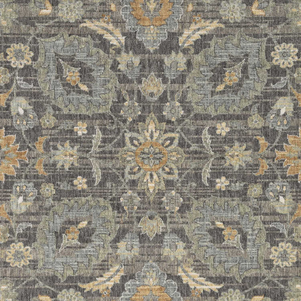 Rugs Vintage Rugs - 108" X 108" X 0.'5" Taupe Wool Rug HomeRoots