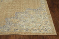 Rugs Vintage Rugs - 27" X 39" X 0.'5" Coffee Wool Rug HomeRoots