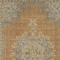 Rugs Vintage Rugs - 39" X 63" X 0.'5" Coffee Wool Rug HomeRoots