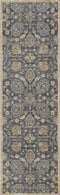 Rugs Vintage Rugs - 39" X 63" X 0.'5" Taupe Wool Rug HomeRoots