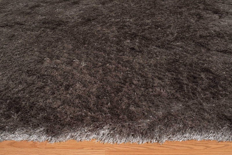 Rugs Vintage Rugs - 63 x 86" x 2.7" Grey Polyester Area Rug HomeRoots