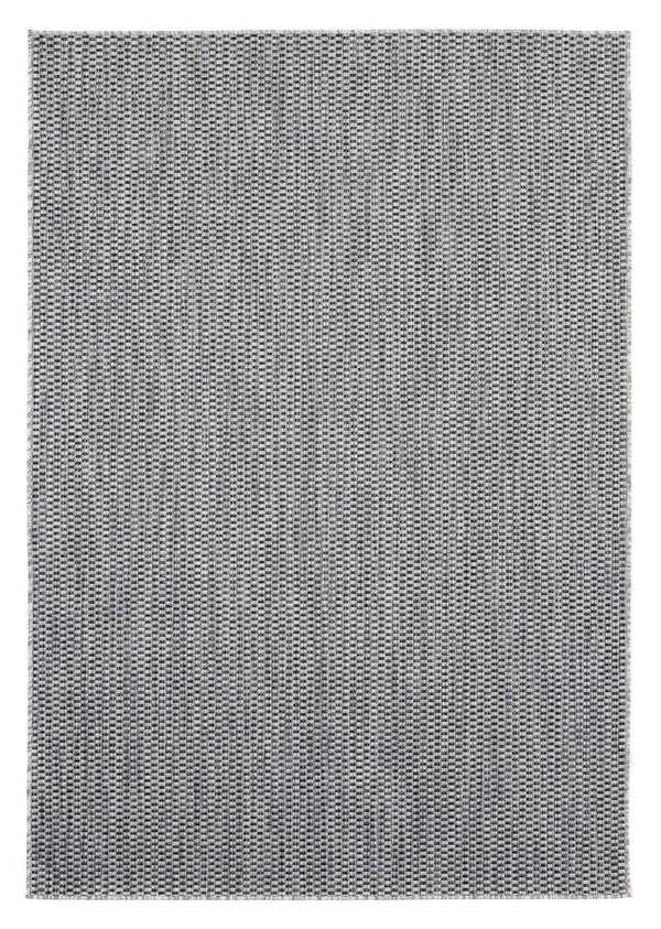 Rugs Vintage Rugs 63" x 90" x 0.04" Black Polypropylene Area Rug 6919 HomeRoots
