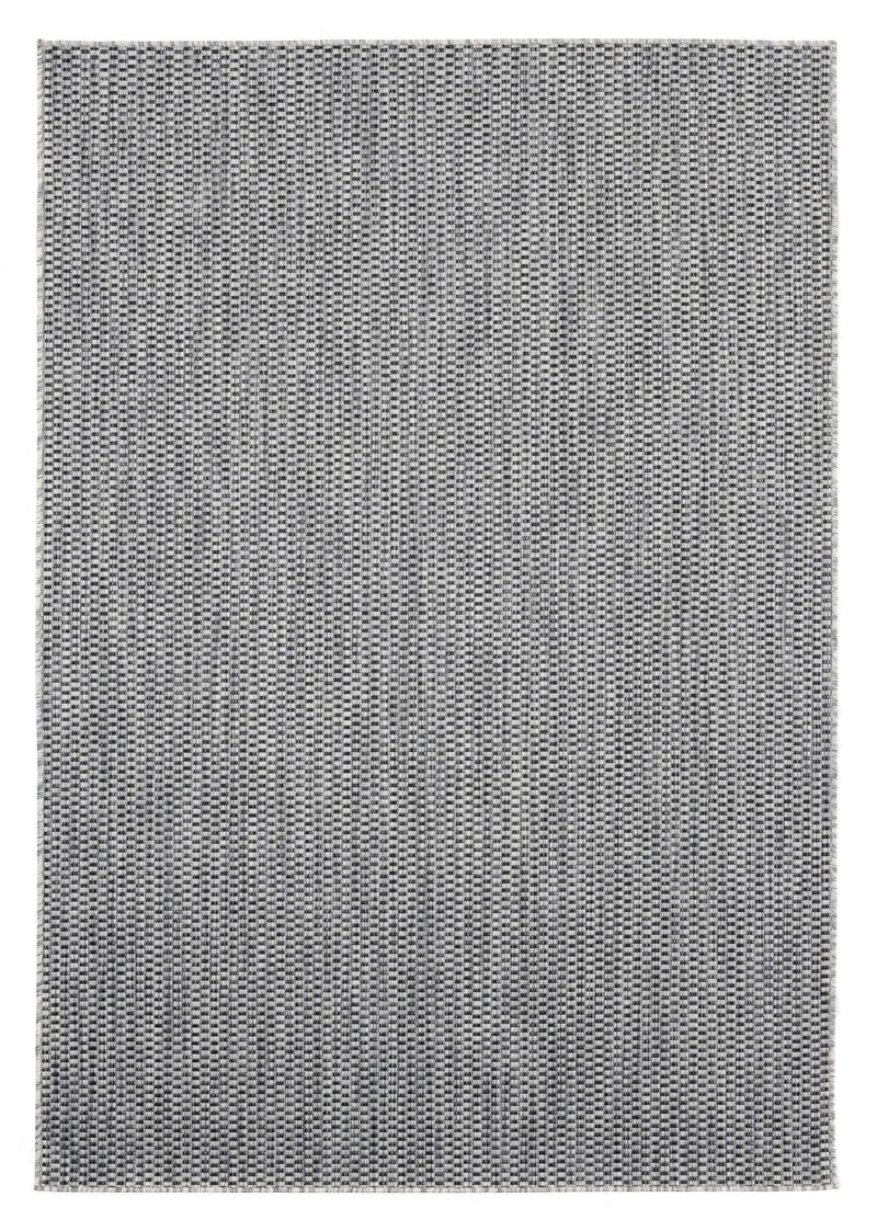 Rugs Vintage Rugs 63" x 90" x 0.04" Black Polypropylene Area Rug 6919 HomeRoots