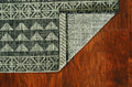 Rugs Vintage Rugs - 94" X 130" X 0.'25" Charcoal Polypropylene Rug HomeRoots