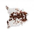 Rugs White Area Rug - 72" x 84" Brown/White, Cowhide - Rug HomeRoots