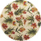 Rugs Wool Rugs 5'6" Round Wool Ivory Area Rug 9745 HomeRoots