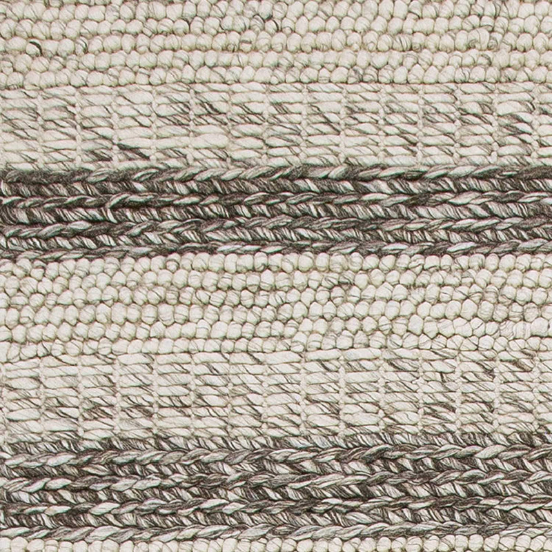 Rugs Wool Rugs - 5' x 7' Wool Grey/White Area Rug HomeRoots