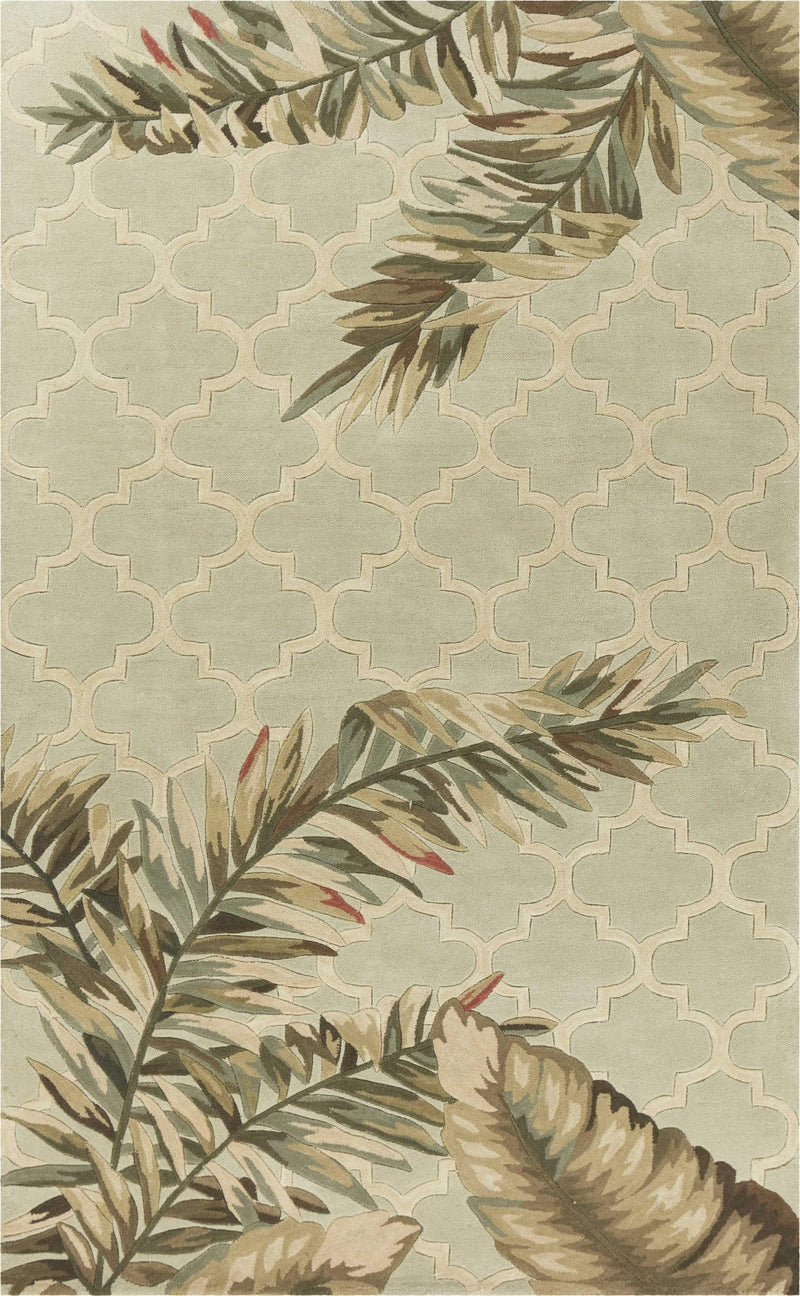 Rugs Wool Rugs - 8'6" x 11'6" Wool Sage Area Rug HomeRoots