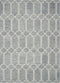Rugs Wool Rugs 8' X 10' Wool Blue Area Rug 9949 HomeRoots