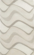 Rugs Wool Rugs 8x10 8' x 10'6" Wool Ivory Area Rug 252 HomeRoots