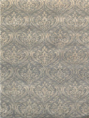 Rugs Wool Rugs 8x10 8" X10" X 0.5" Gray Wool Area Rug 4119 HomeRoots