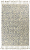 Rugs Wool Rugs For Sale 5' x 8' Wool Ivory/Blue Area Rug 162 HomeRoots