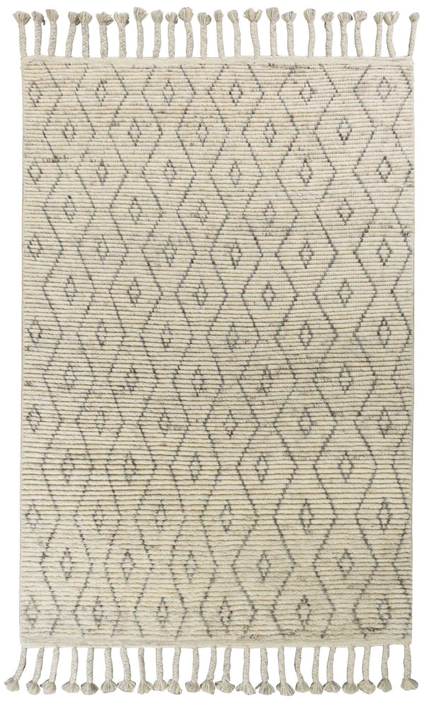 Rugs Wool Rugs For Sale 5' x 8' Wool Natural Area Rug 161 HomeRoots