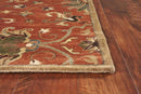 Rugs Woven Rug - 39" X 63" X 0.'5" Sienna Wool Rug HomeRoots
