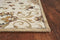 Rugs Woven Rug - 60" X 96" X 0.'5" Champagne Wool Rug HomeRoots