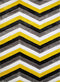 Rugs Yellow Rug - 63" x 86" x 1.2" Yellow Polyester Area Rug HomeRoots