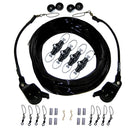 Rupp Double Rigging Kit w-Lok-Ups & Nok-Outs - 260' Black Mono [CA-0175-MO]-Outrigger Accessories-JadeMoghul Inc.