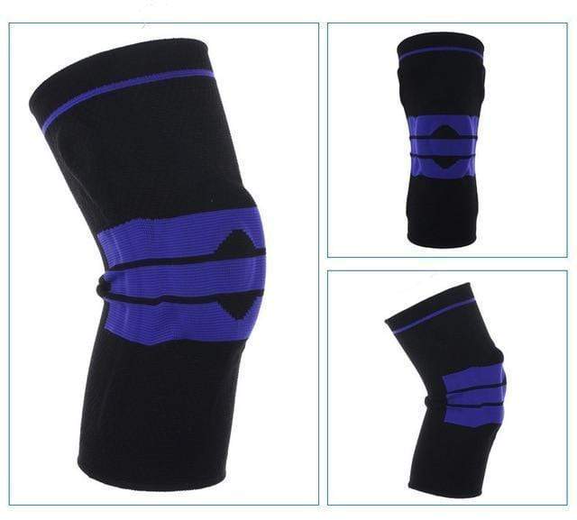 S-XXL Basketball Support Silicon Padded Kneepad Knee Pads Support Brace Meniscus Patella Protector Sports Safety Protection AExp