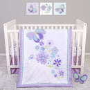 Sammy and Lou Butterfly Meadow 4 Piece Crib Bedding Set-CB-4P-L-JadeMoghul Inc.