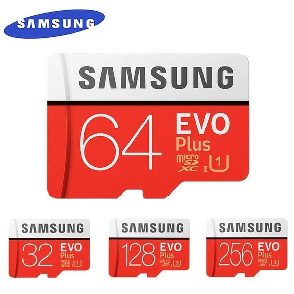 SAMSUNG EVO+  Micro SD 32G SDHC 80mb/s Grade Class10 Memory Card C10 UHS-I TF/SD Cards Trans Flash SDXC 64GB 128GB for shipping AExp