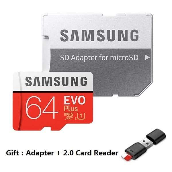 SAMSUNG EVO+  Micro SD 32G SDHC 80mb/s Grade Class10 Memory Card C10 UHS-I TF/SD Cards Trans Flash SDXC 64GB 128GB for shipping AExp