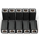 SAMZHE Ethernet Cable Adapter 8P8C RJ45 Lan Cable Extension Connector for Internet Connection Female to Female JadeMoghul Inc. 