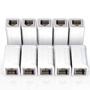 SAMZHE Ethernet Cable Adapter 8P8C RJ45 Lan Cable Extension Connector for Internet Connection Female to Female JadeMoghul Inc. 