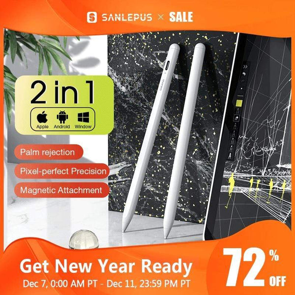 SANLEPUS Universal Stylus Pen For iPad Android Tablets Phone Drawing Touch Pencil For Apple Pencil 2 Samsung Xiaomi Pro Air 3 JadeMoghul Inc. 