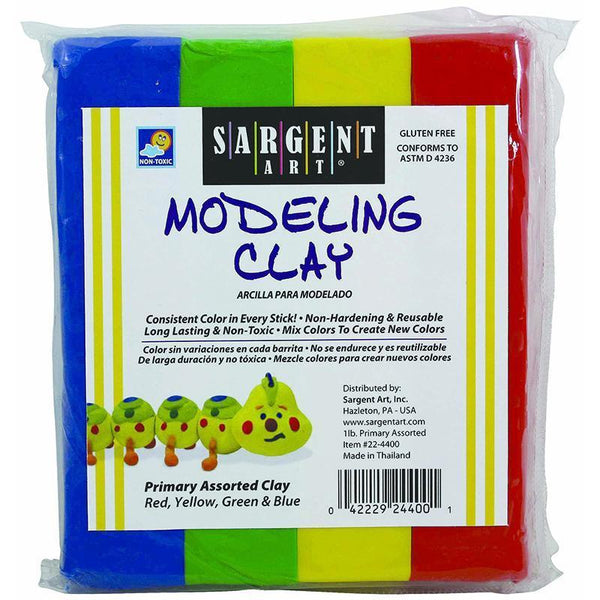 SARGENT ART MODELING CLAY PRIMARY-Arts & Crafts-JadeMoghul Inc.