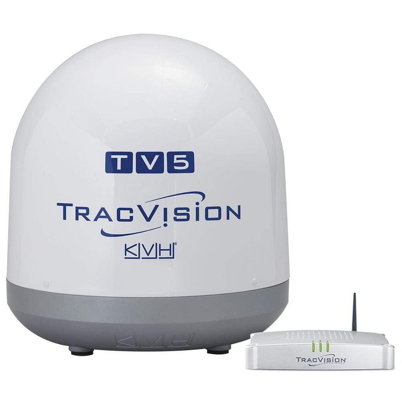 Satellite TV Antennas KVH TracVision TV5 - Linear & Sky Mexico w/Auto Skew & GPS [01-0364-34] KVH